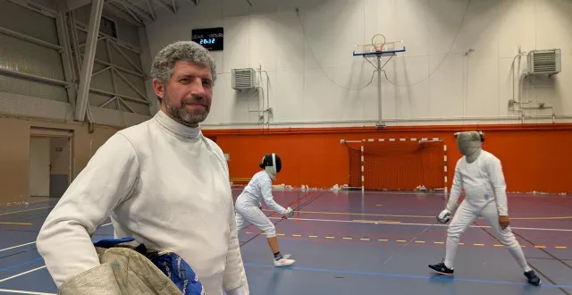 photo  l’escrimeur emmanuel reynen.  &copy;  ouest-france 