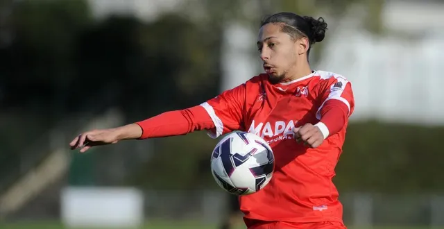 photo  auteur de deux buts, sofiane benhamou a été l’un des artisans de la victoire des léodgariens face à nueillaubiers.  &copy;  co - christophe bernard 