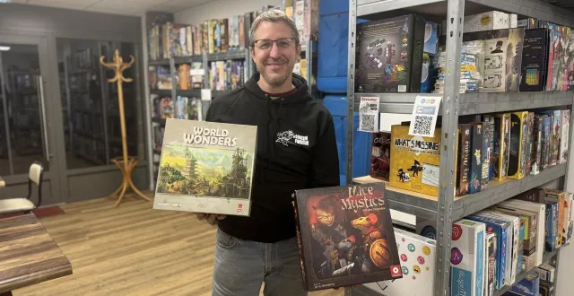 photo  emmanuel montebran est président du gobelin farceur.  &copy;  ouest-france 