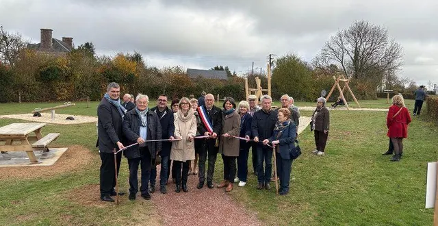 photo  l’espace intergénérationnel a été inauguré.  &copy;  ouest-france 
