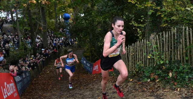 photo  eva coutant a remporté les deux drnières éditions du cross du courrier.  &copy;  josselin clair 