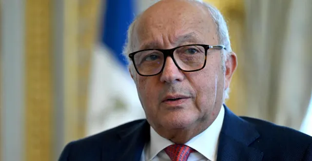 photo  laurent fabius, le président du conseil constitutionnel français, et président de la cop21, sera l’invité d’honneur de l’université du mans, le 5 décembre 2025, lors de la journée mondiale climat.  &copy;  stéphane geufroi / ouest-france 