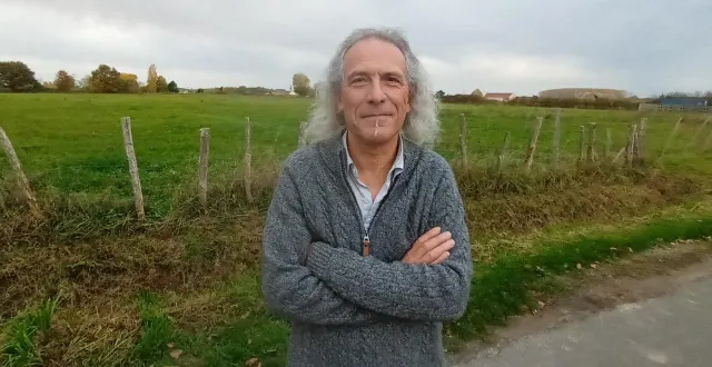 photo  bruno richet, 64 ans se présente à la tête de la liste « saint-ouen-en-belin, vers une commune vivante et solidaire ».  &copy;  ouest-france. 