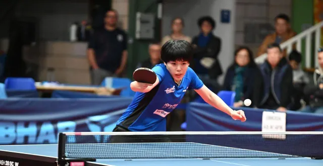 photo  la japonaise kotomi omoda  a remporté deux matches face à argentan.  &copy;  joseph thouin. 