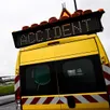 photo  trois personnes ont été légèrement blessées dans l’accident survenu sur l’autoroute a11, à hauteur d’ingrandes - le fresne-sur-loire 