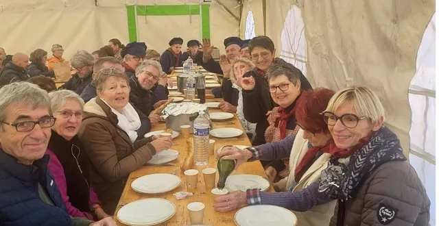 photo  autour du président hervé houdy (à gauche).  &copy;  ouest-france 