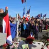 photo  le comité loire-layon-aubance du souvenir français a dévoilé la première des six tombes de soldats rénovées par la commune. 