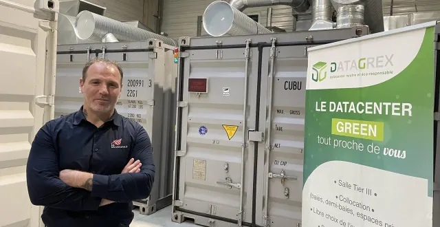 photo  régis josso est le pdg de l’entreprise dri créée au mans en 2001 et qui possède des bureaux et un datacenter sans climatisation à saint-saturnin.  &copy;  le maine libre 