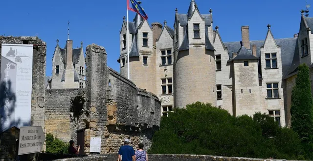 photo  la ville de montreuil-bellay attire les internautes.  &copy;  franck dubray / ouest france 