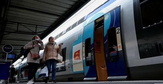 photo  à alençon, le trafic est interrompu dans les deux sens à cause d’un train de marchandises tombé en panne (photo d’illustration).  &copy;  martin roche/ archives ouest-france 