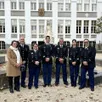 photo  les gendarmes de la compagnie d’angers ont organisé leur traditionnelle célébration de la sainte-geneviève, à béhuard (maine-et-loire), ce jeudi 13 novembre 2025. 