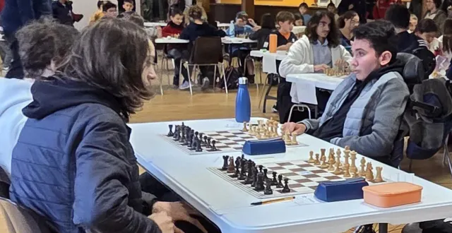 photo  durant tout le week-end, près de 70 jeunes ont participé au championnatdépartemental d’échecs.  &copy;  ouest-france 