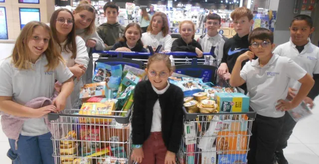 photo  les jeunes élus ont eu comme idée de faire le « noël des animaux ».  &copy;  ouest-france 