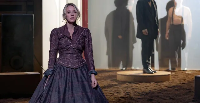 photo  ludivine sagnier dans « bovary madame», mise en scène par christophe honoré.  &copy;  laurent champoussin 