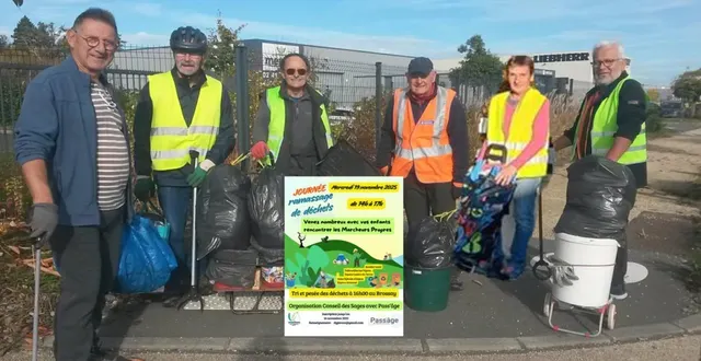photo  les marcheurs propres arpentent déjà les rues chaque mardi pour aider au nettoyage.  &copy;  co. 