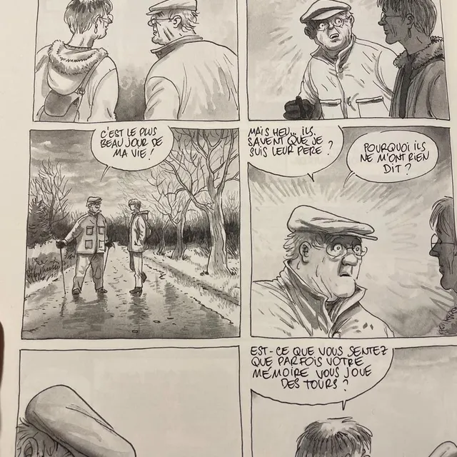 photo photo d’une planche de l’album là où tu vas d’étienne davodeau.  ©  ouest-france