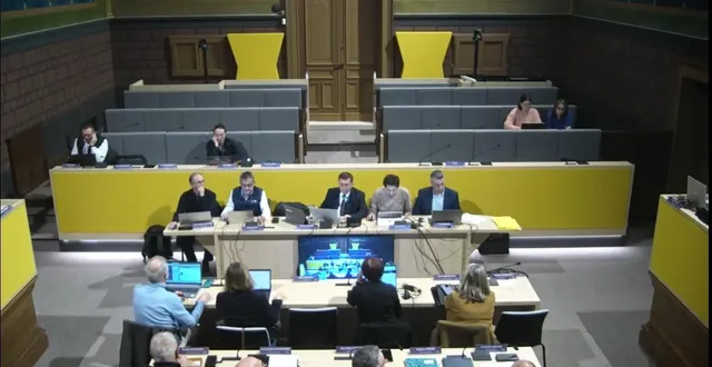 photo  baugé-en-anjou, jeudi 13 novembre 2025. les élus de la communauté de communes baugeois-vallée ont validé le projet de centrale photovoltaïque au vieil-baugé.  &copy;  co 