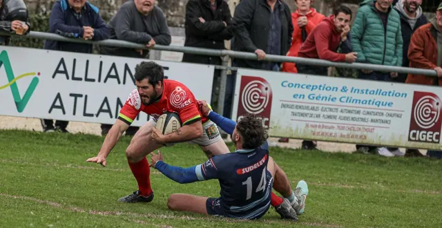 photo  louis barré et les parthenaisiens n’ont rien lâché.  &copy;  co – jordan magneron 