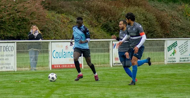 photo  les coulainais n’ont pas fait de détails face aux manceaux.  &copy;  le maine libre 