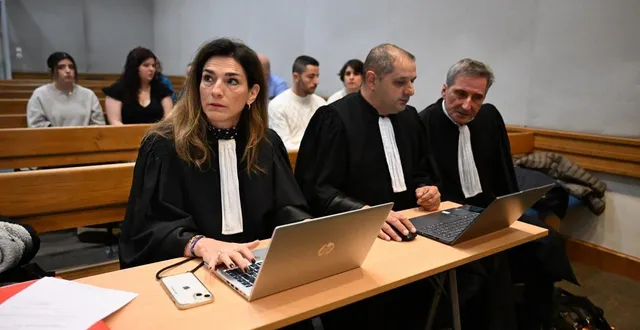 photo  angers, lundi 17 novembre. le procès du feu d’artifice mortel de cholet du 14 juillet 2022 s’est ouvert, en présence des avocats des victimes, nathalie valade, mathias jarry et guillaume boizard.  &copy;  co - josselin clair 