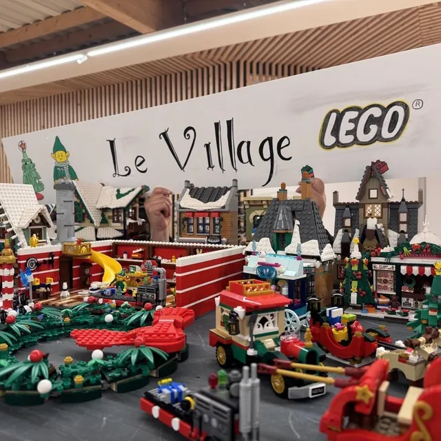 photo une chose est sûre : le village de noël en lego® sera coloré.  ©  ouest-france