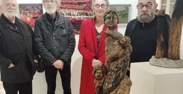 photo  jean boccacino, noël boccacio, france do et dominique chrétien.  &copy;  co 