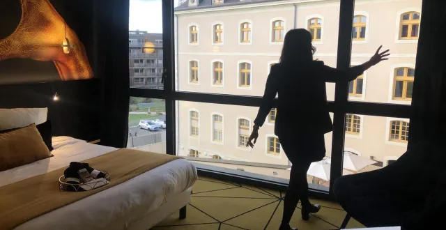 photo  « en semaine, on refuse du monde. » l’hôtel 4 étoiles leprince, à la visitation, affiche un taux de remplissage de 89 %. et envisage de s’agrandir, avec cinq chambres supplémentaires.  &copy;  ouest-france 