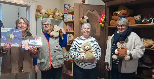 photo  de gauche à droite : catherine, marie-odile, carole et myriam.  &copy;  le maine libre 