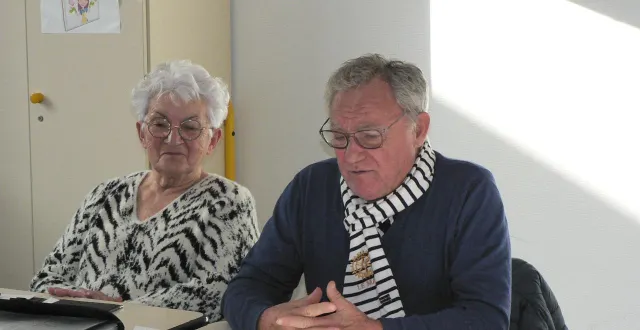 photo  nicole agasse, présidente, et guy madalena, cofondateur de l’association, ont demandé aux membres la dissolution des amis du vieux tamarin.  &copy;  ouest-france 