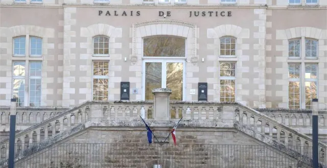 photo  le tribunal de poitiers où ont lieu les actes judiciaires concernant cette affaire de trafic en bande organisée.  &copy;  archives co 