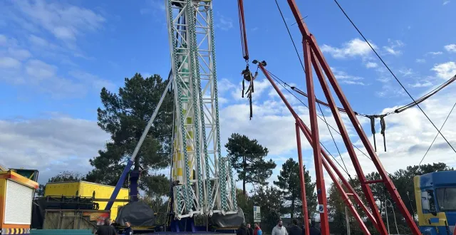photo  le mans, vendredi 7 novembre. une commission de sécurité s’était réunie après l’incident et avait autorisé la réouverture de la fête foraine.  &copy;  le maine libre 