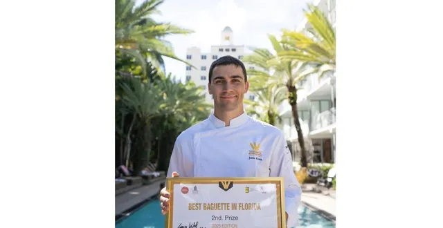 photo  joris allain est boulanger en floride.  &copy;  ouest-france 