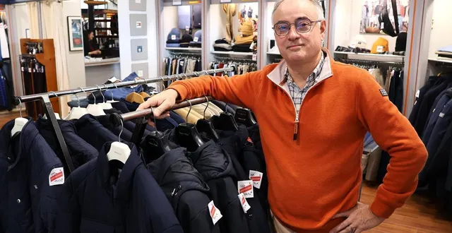 photo  joseph renard est à la tête du magasin joseph r. depuis 2007, rue carnot, à sablé-sur-sarthe.  &copy;  ouest-france 