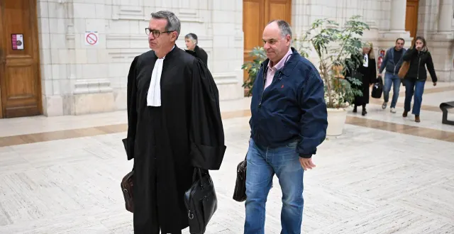 photo  angers, 17 novembre 2025, l’artificier en chef, hubert theze, a été auditionné par le tribunal dans le cadre du procès du drame du feu d’artifice du 14 juillet à cholet.  &copy;  josselin clair 