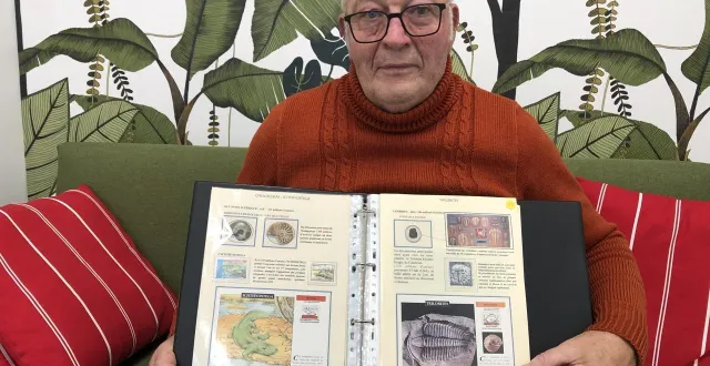 photo  michel assier, président du groupement philatélique alençonnais, est multi-collectionneur.  &copy;  ouest-france 