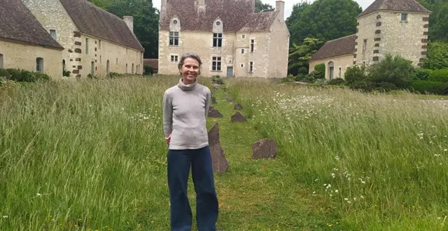 photo  aline le grand et son mari sont attachés à une gestion écologique de leurs terres.  &copy;  ouest-france 