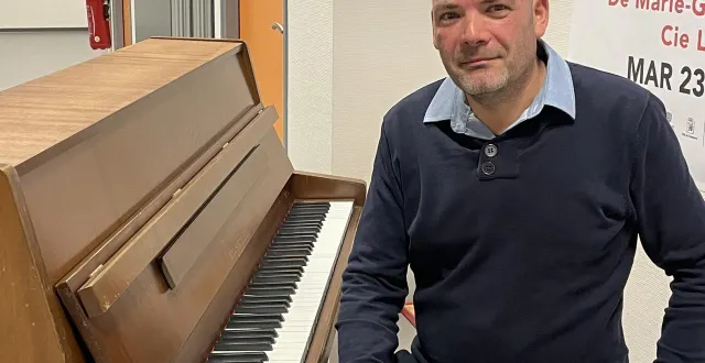 photo  henri roman, le nouveau directeur du conservatoire hélène-affichard à sablé-sur-sarthe.  &copy;  le maine libre 