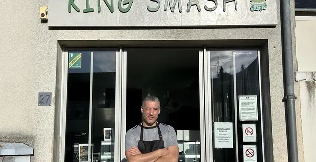 photo  c’est au 27, boulevard d’alger, à la flèche, qu’hamza hallal vient d’ouvrir son restaurant spécialisé en smash burger.  &copy;  ouest france 