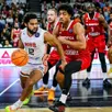 photo  les joueurs du benfica, ici face à trevor hudgins et au msb, le 21octobre, se sont inclinés ce mercredi 19 novembre 2025 en serbie. 