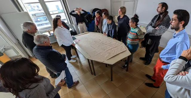 photo  des ateliers bien suivis sur les priorités pour une alimentation durable.  &copy;  ouest-france 