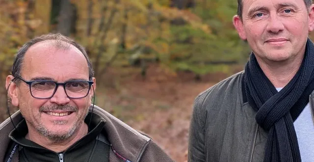 photo  willy ernoult, vice-président et mickaël guède, président du gic de bercé.  &copy;  ouest-france 