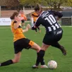 photo  la real féminine était opposée au stade lavallois. 