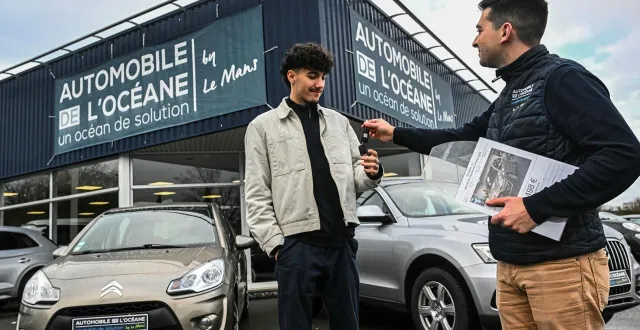 photo  le marché de l’occasion est dynamique en sarthe.  &copy;  le maine libre - denis lambert 