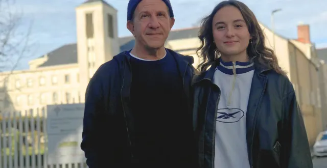 photo  marcial di fonzo bo, directeur du quai, à angers, est metteur en scène de la pièce « au bon pasteur, peines mineures ». inès quaireau en est l’actrice.  &copy;  ouest-france 