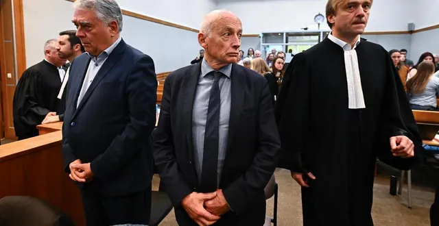 photo  gilles bourdouleix, maire de cholet, et son adjoint, patrice brault.  &copy;  franck dubray / ouest france 