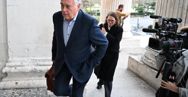 photo  angers, 17 novembre 2025. le maire de cholet, gilles bourdouleix, prévenu dans le procès du drame d’artifice du 14 juillet 2022 à cholet.  &copy;  co - josselin clair 