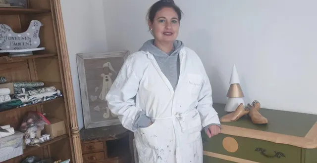 photo  stéphanie hamard a installé son atelier dans la zone de la ramée, à candé.  &copy;  ouest-france 