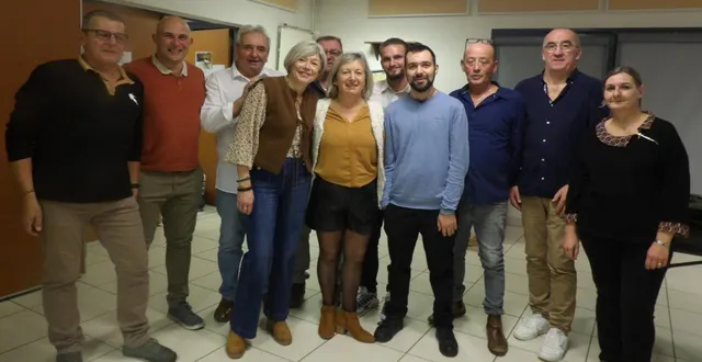 photo  le bureau élargi du carreau védaquais.  &copy;  le maine libre 