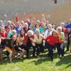 photo les membres de la chorale, prêts à partager leur joie avec le public à bonnétable dimanche.