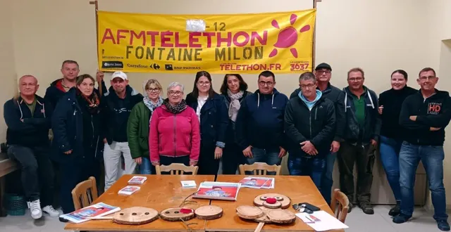 photo  les milonnais se mobilisent pour le téléthon.  &copy;  document remis 
